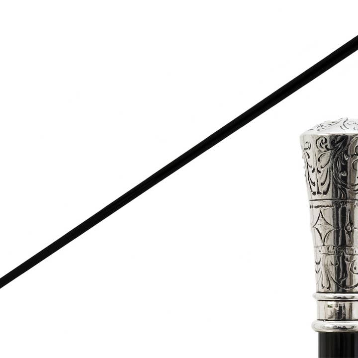 ba W34 - Classic Silver Cane for wholesale by PASOTTI