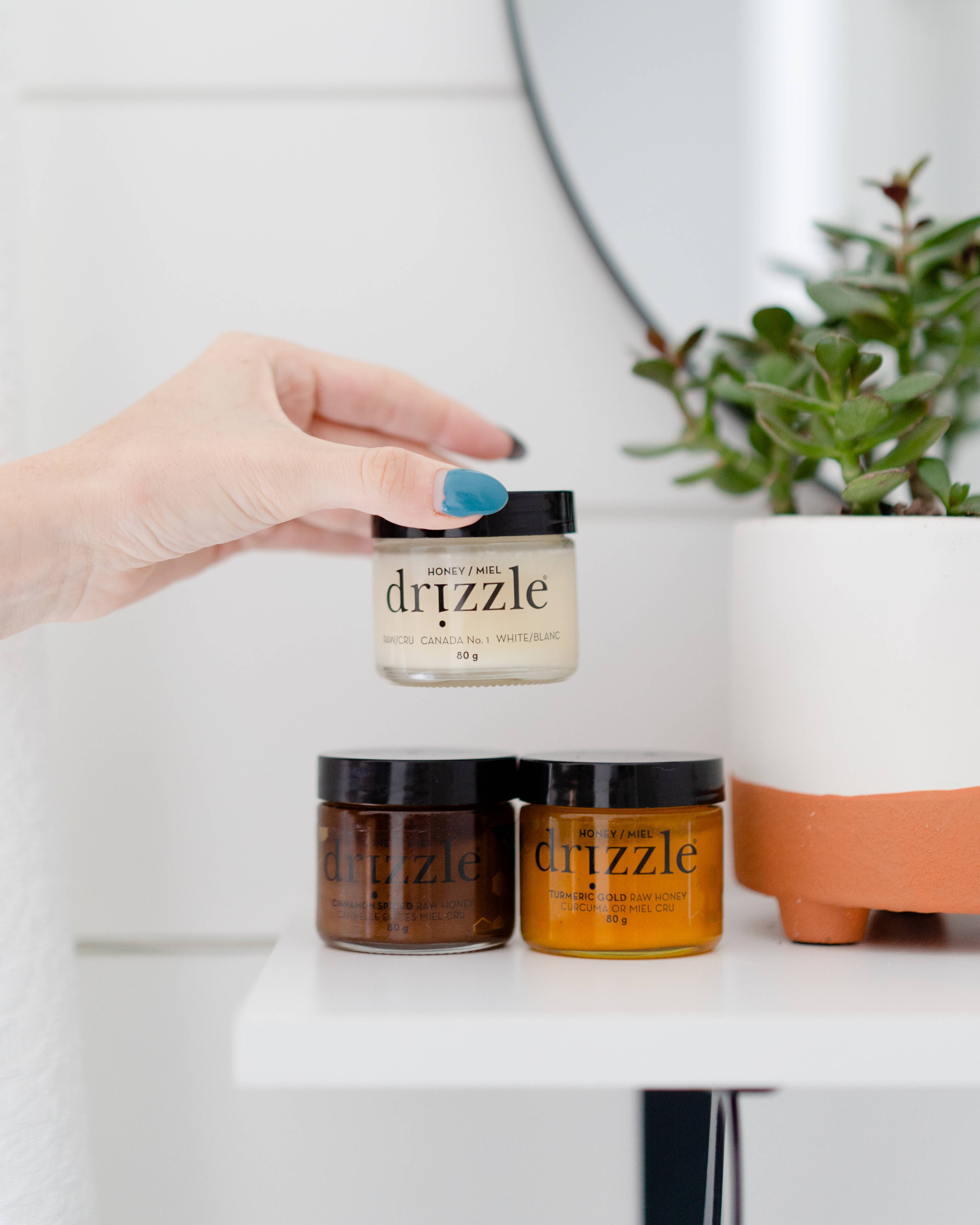 Drizzle Honey - Wholesale Honey - White Raw Honey (mini) – 80 g (2.8 oz)3