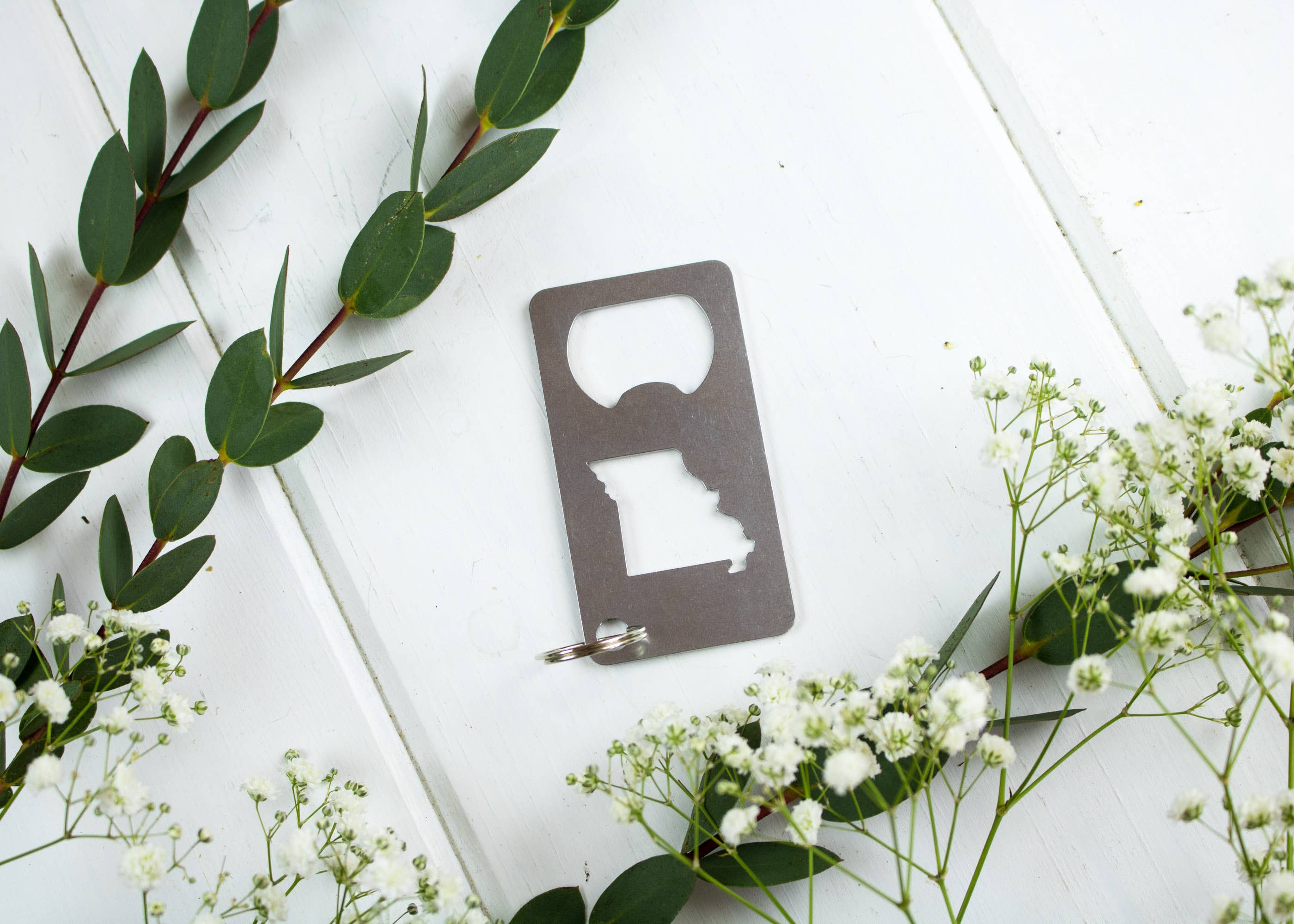 Iron Maid Art - Wholesale Bottle/Wine Opener - Missouri State Stainless Steel Beer Bottle Opener Gift1