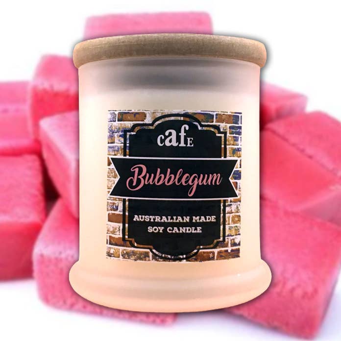 Bubble Gum Soy Candle for wholesale by Eclectika Home