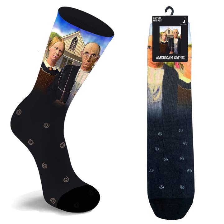 The American Gift Company (TAGCO) - Wholesale Socks - Unisex - Funky Art Socks – Famous Painting Design (Unisex) - 6 Styles1
