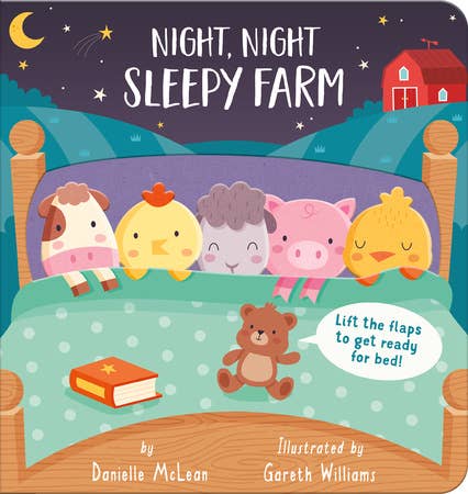 Penguin Random House LLC - Wholesale Baby & Toddler Book (0-2) - Night Night, Sleepy Farm0