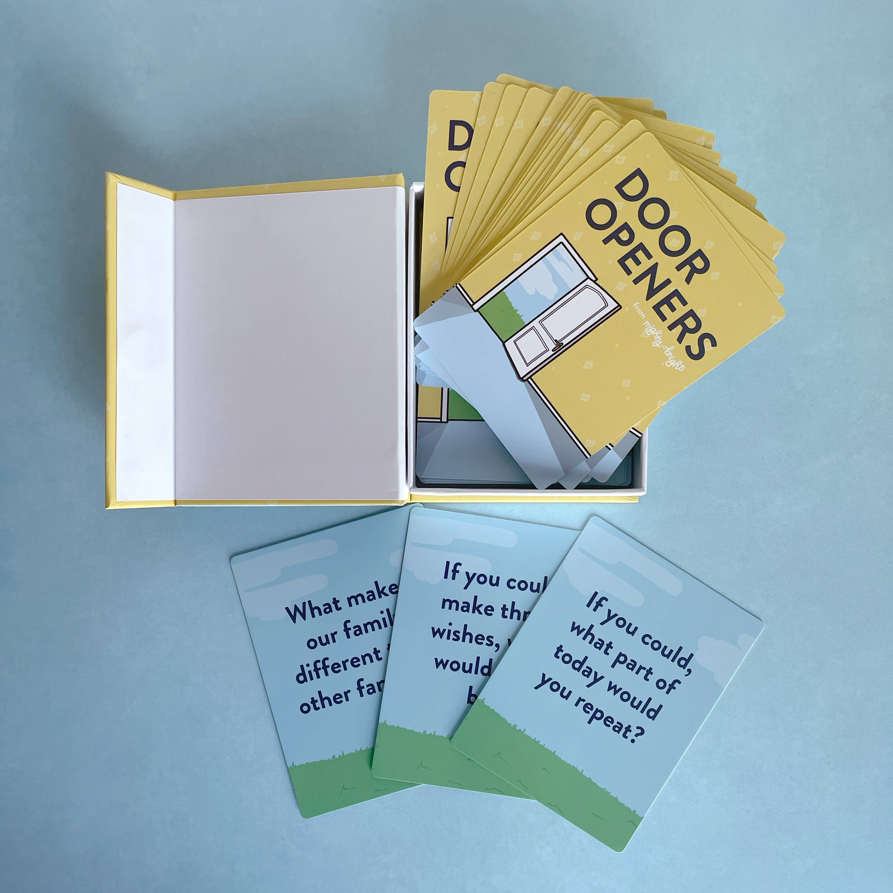 Mighty and Bright - Wholesale Learning Cards - Kids & Baby - "Door Openers" Conversation Cards3