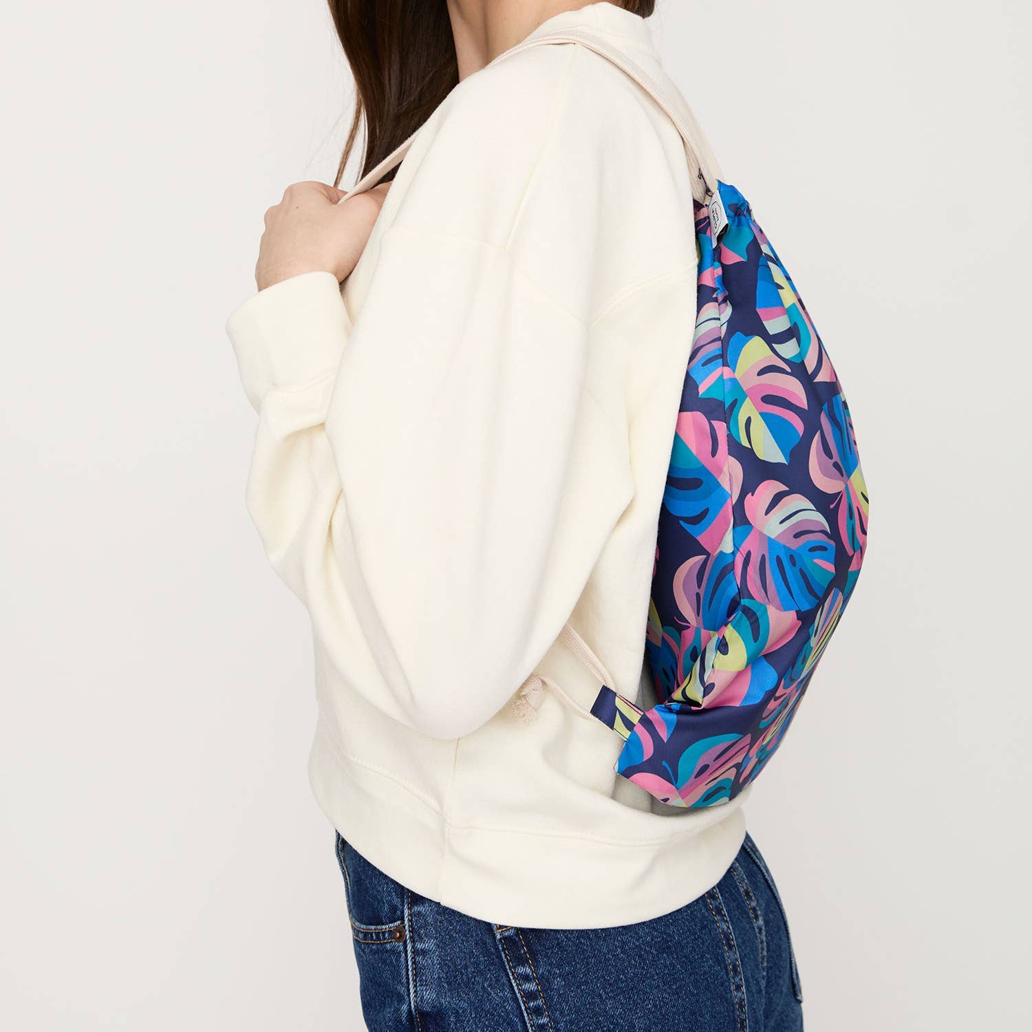 Mkr International - Wholesale Backpack - Women's - Tropical Self-Folding Backpack | Recycled & Waterproof2