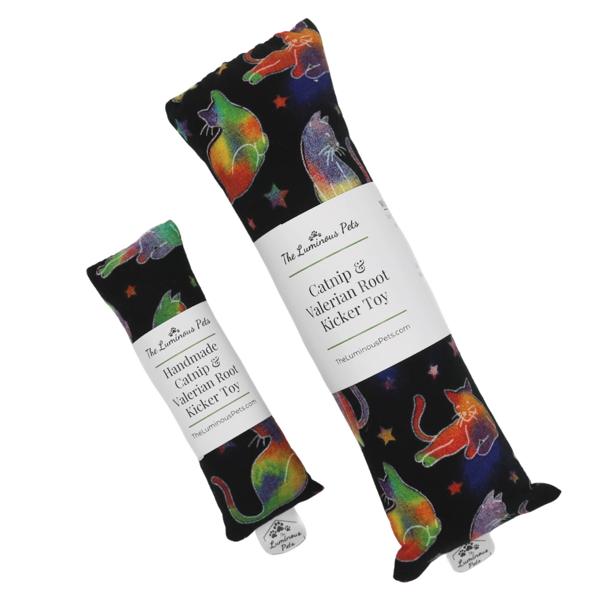 The Luminous Pets – Engroshandel Legetøj - Kat – Catnip- og baldrianrod-kattelegetøj | Kattekicker | Cosmic Cats