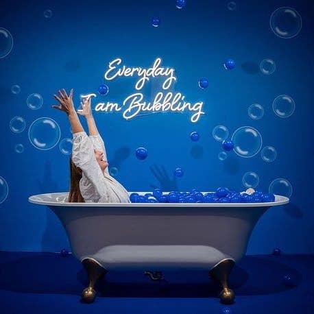 Everyday I am Bubbling Neon Signs, Neon Lights, LED Neon Sig for wholesale by Aoos Custom