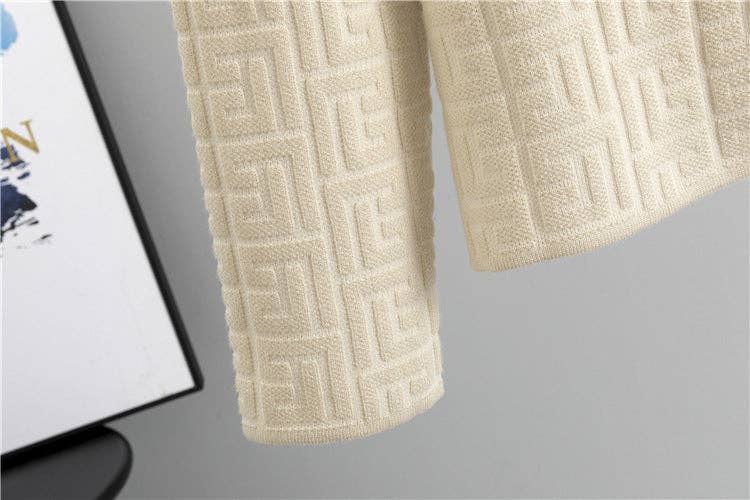 Marayn - Wholesale Suit Set - Women's - Chic Fall 2025 Knit Suit Stylish TwoPiece Elegance15