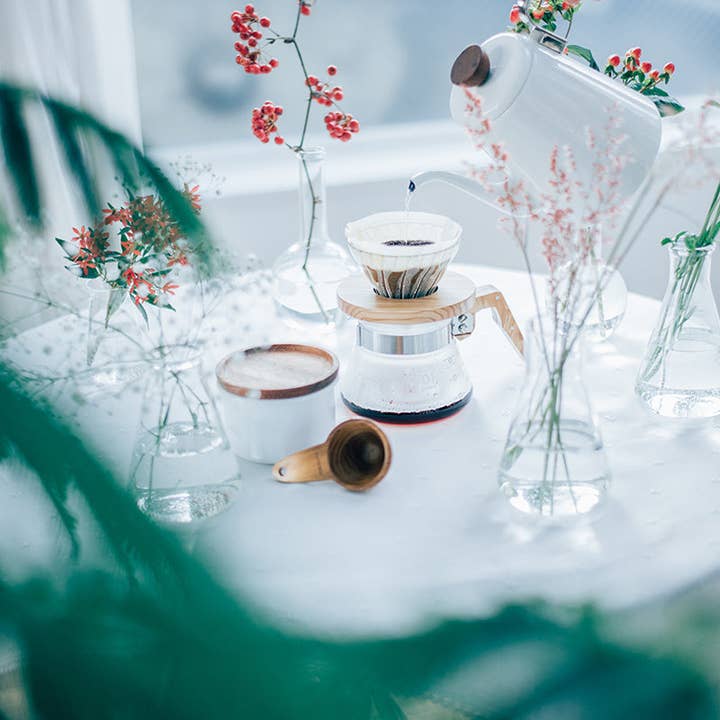 HARIO USA - Wholesale Kettle - "Bona" Enamel Pour Over Coffee Kettle 800mL15