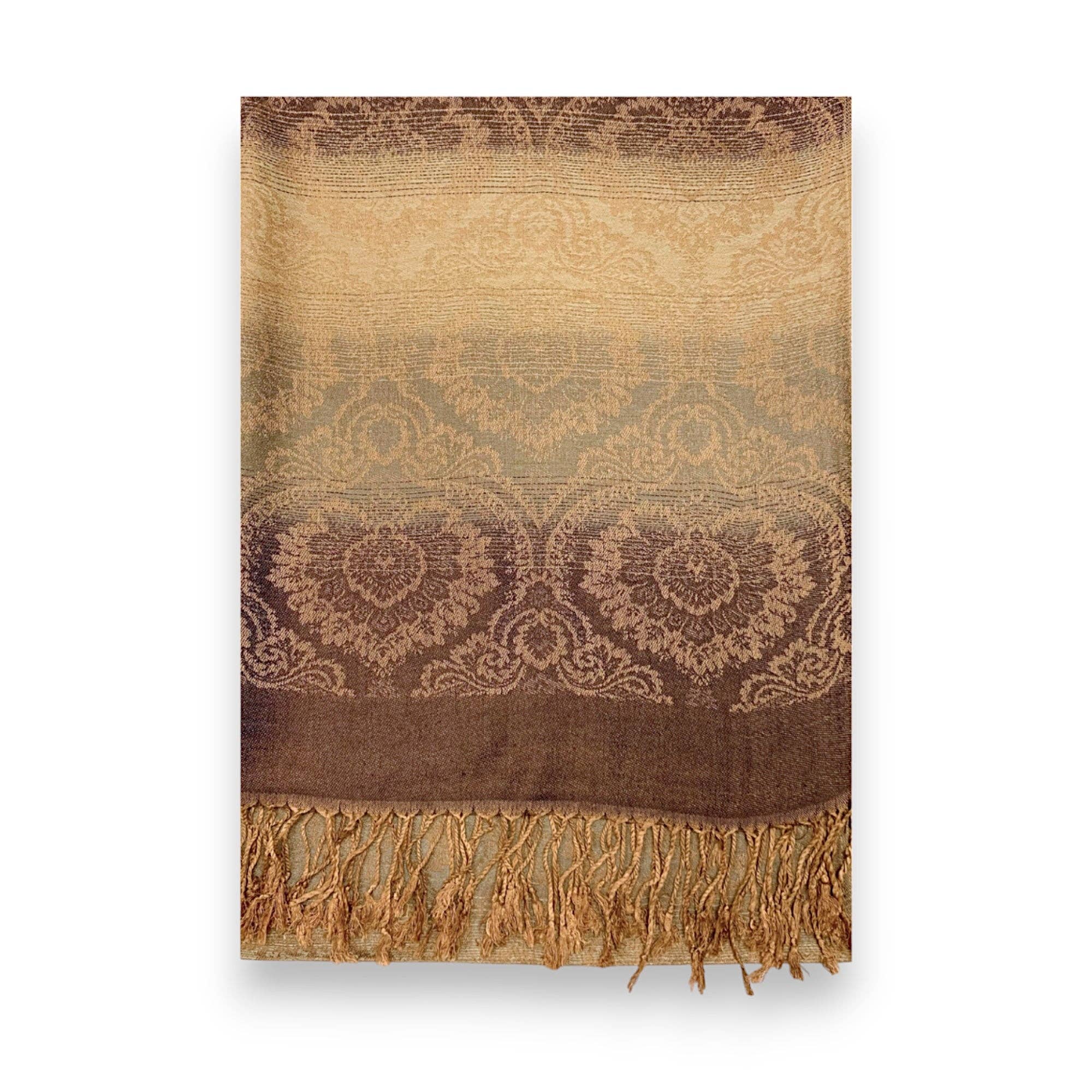 Lili Scarves (US Duty Free) - Vendita all'ingrosso Sciarpa - Donna - Sciarpa Pashmina Stampata Ombre15