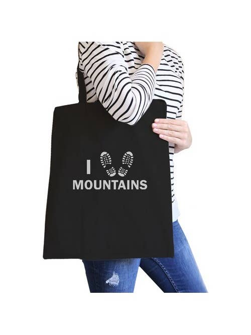 I Heart Mountains Canvas Bag for wholesale by 365 In Love