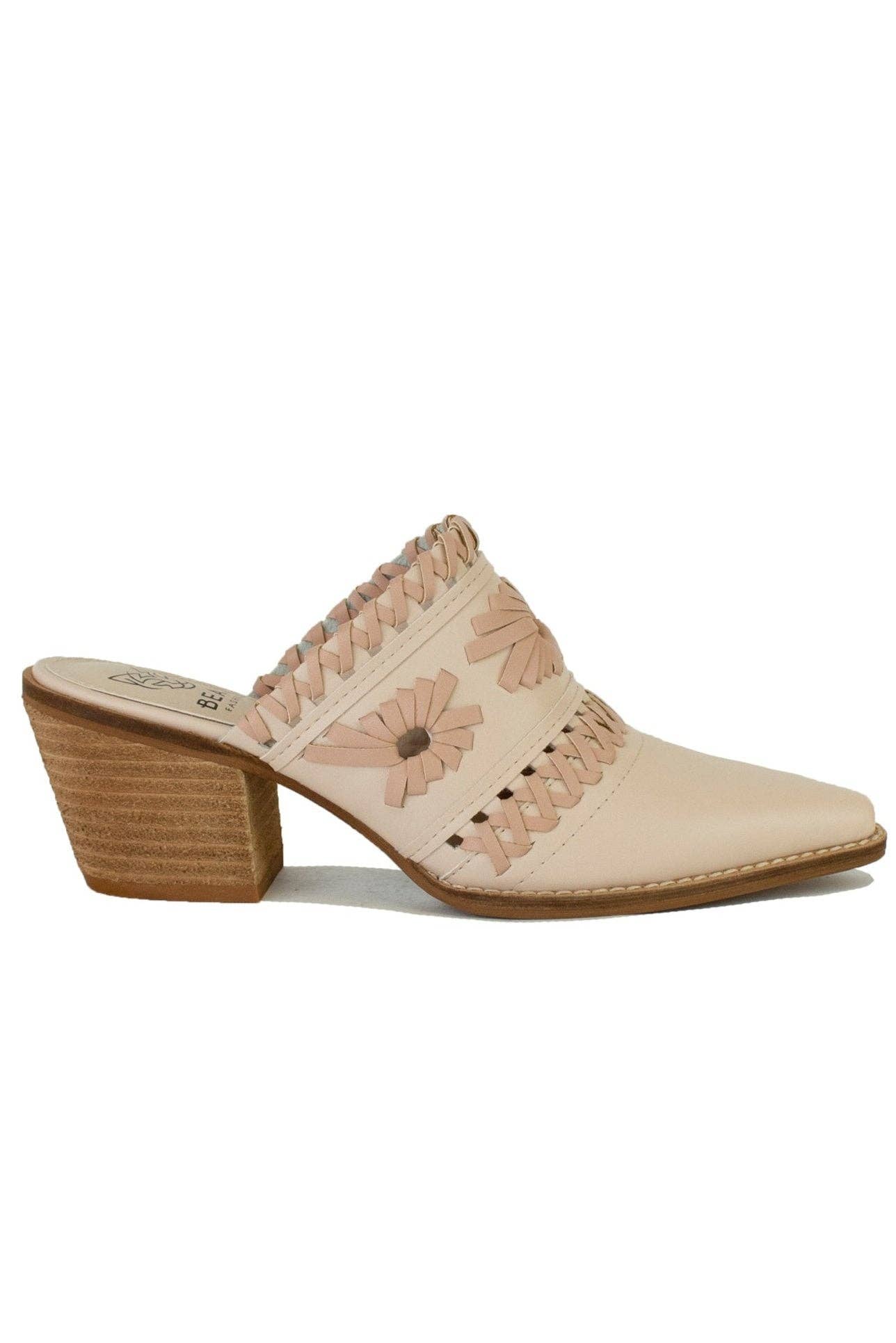 BEAST FASHION - Venta al por mayor Sandalias sin talón - Mujer - Mules de Tacón de Bloque Tejido TESSA-037