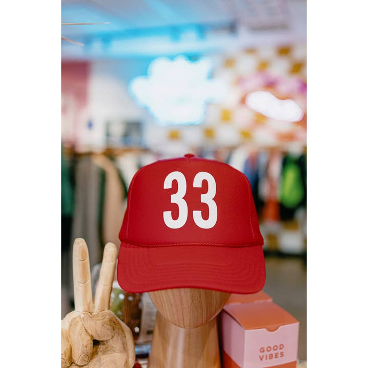 Ascot + Hart - Wholesale Trucker Hat - Unisex - Custom Player Number Trucker2