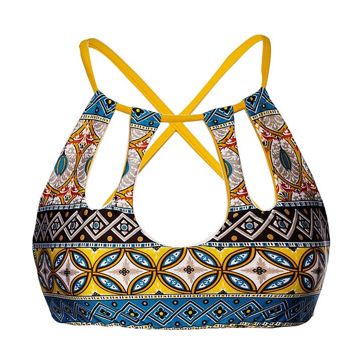 Tampo da fechadura Filicudi: Amarelo siciliano por atacado de BiancaBikinis