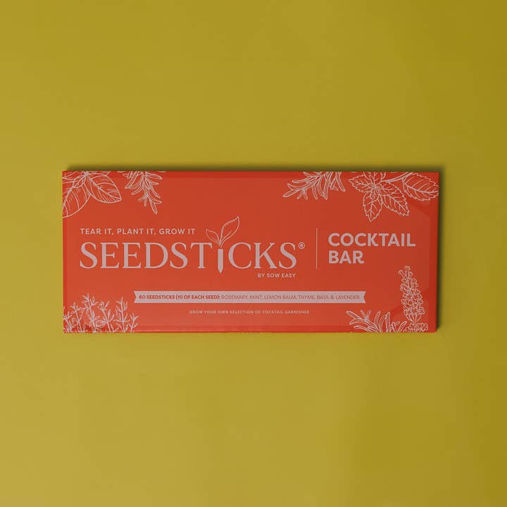Seedsticks® - Wholesale Plant Seeds - Cocktail Bar - Gift Pack 5