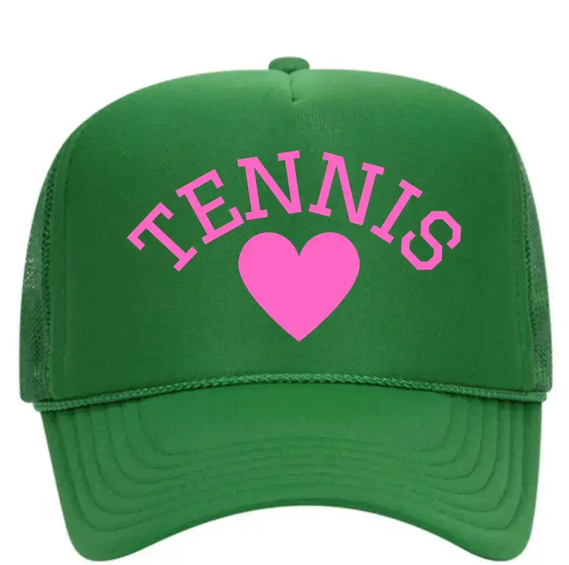 Runway Athletics - Vente Casquette de camionneur – femme - Casquette de camionneur de tennis1
