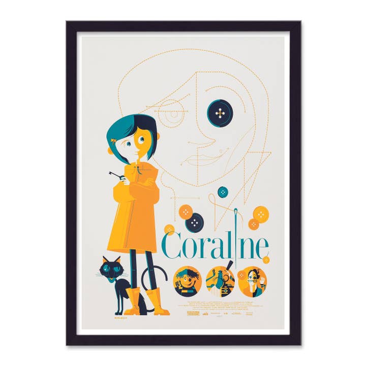 Coraline Reimagined Movie Poster for wholesale by Gallery Print and Art