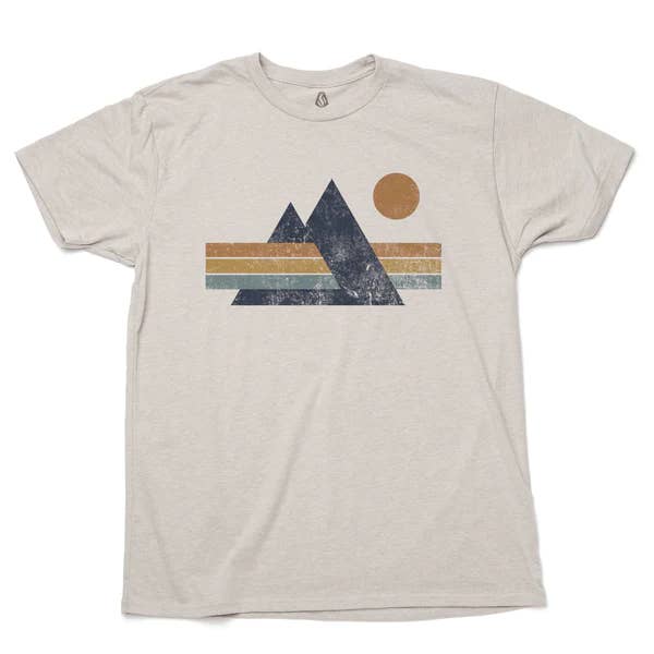 Mountain Prismatic T-Shirt for wholesale by Black Lantern