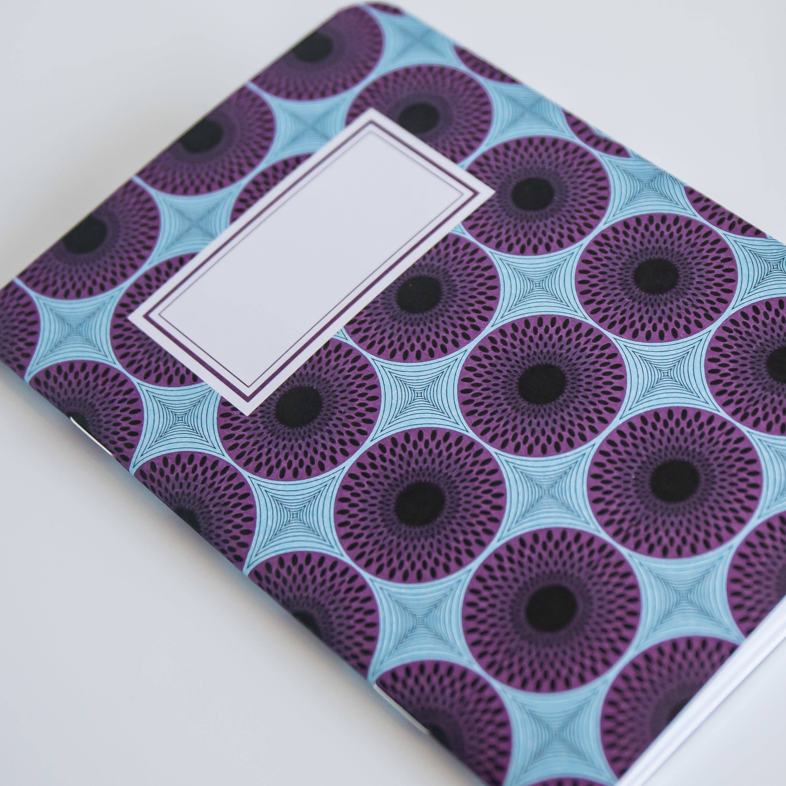Brown Aspiration - Wholesale Notebook - Ankara Wax #3 - Pocket Notebooks (Set of Two)6