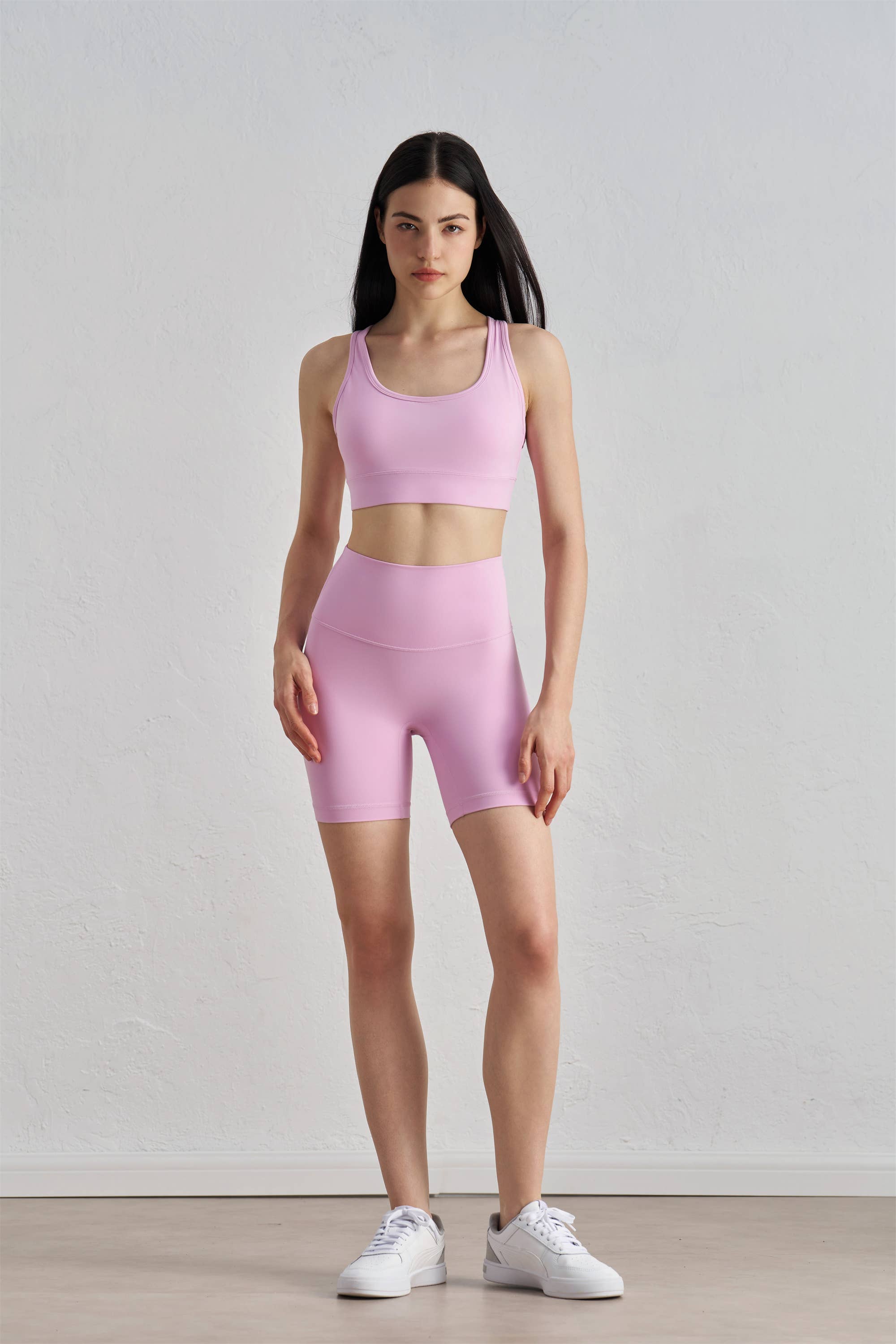 91thelabel – wholesale Athletic shorts – Women's – Luna High Waist Mid-Thigh Biker Short37