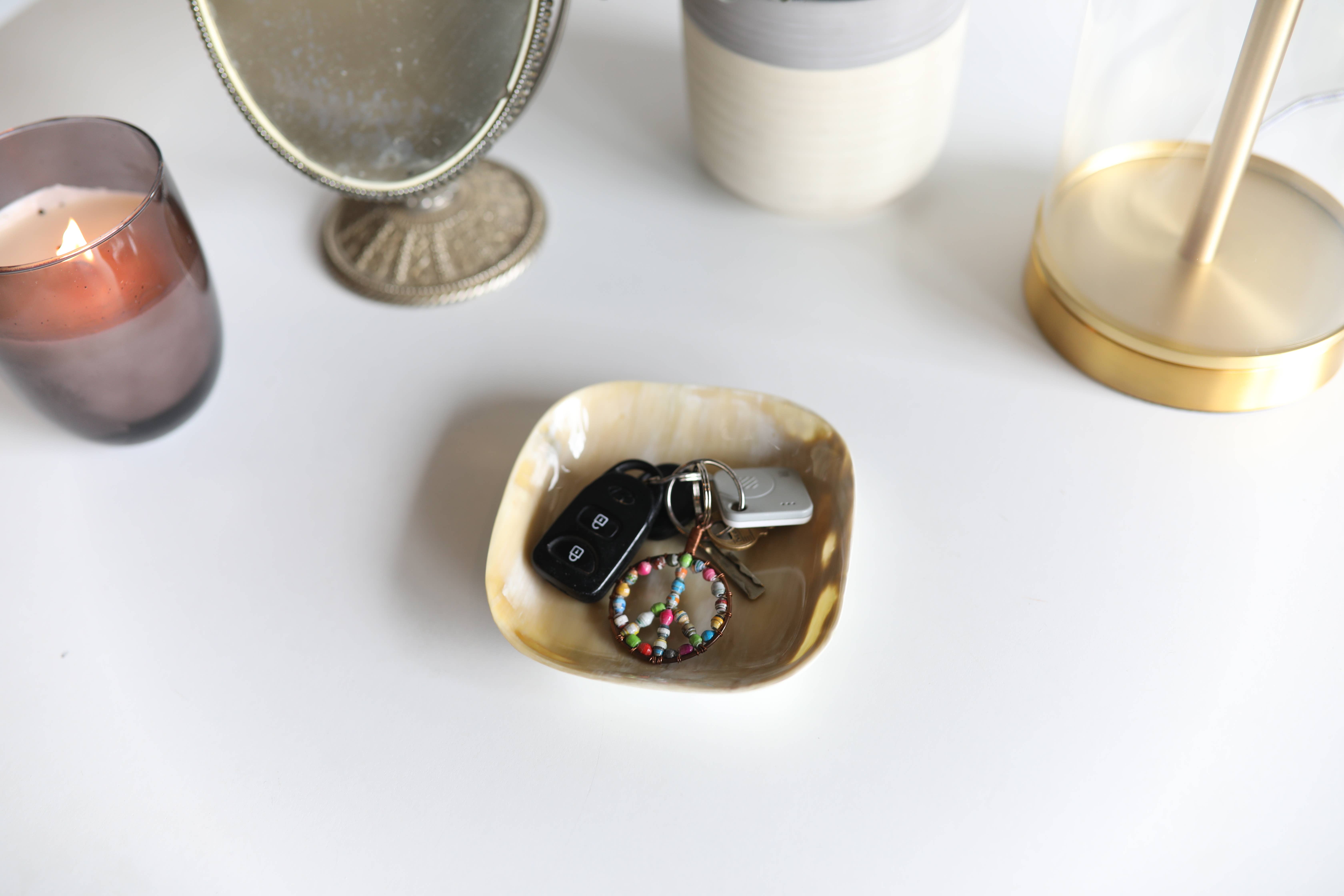 Ornaments 4 Orphans - Venta al por mayor Llavero - Unisex - Llavero de cuentas de papel con signo de paz2