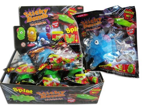 Handee Products (HPC) – Brinquedo de espuma - Crianças e bebés por atacado – Bola Splat Sticky Zombie0