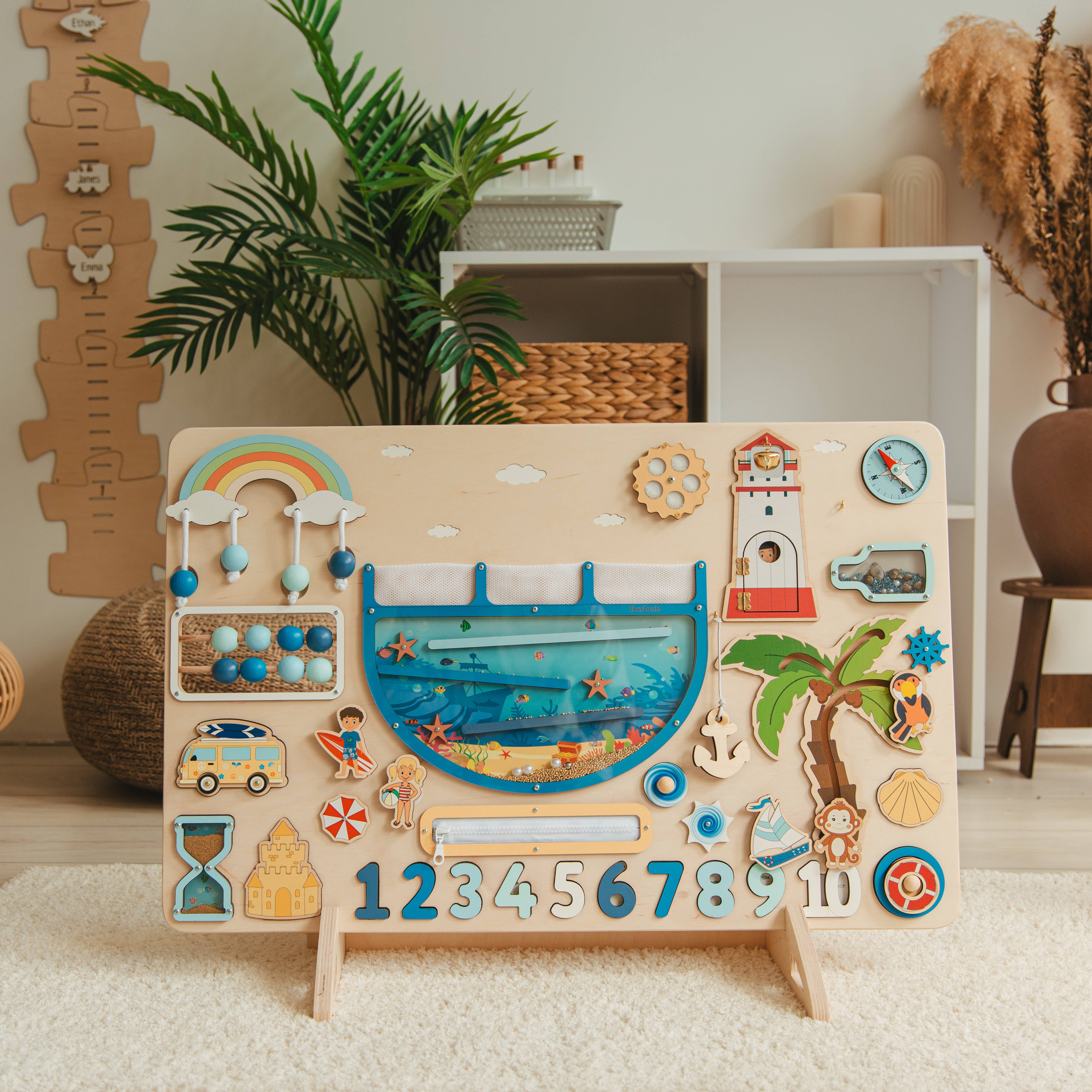 Busy Puzzle - Wholesale Wood Toy - Kids - Busy Board XXL2