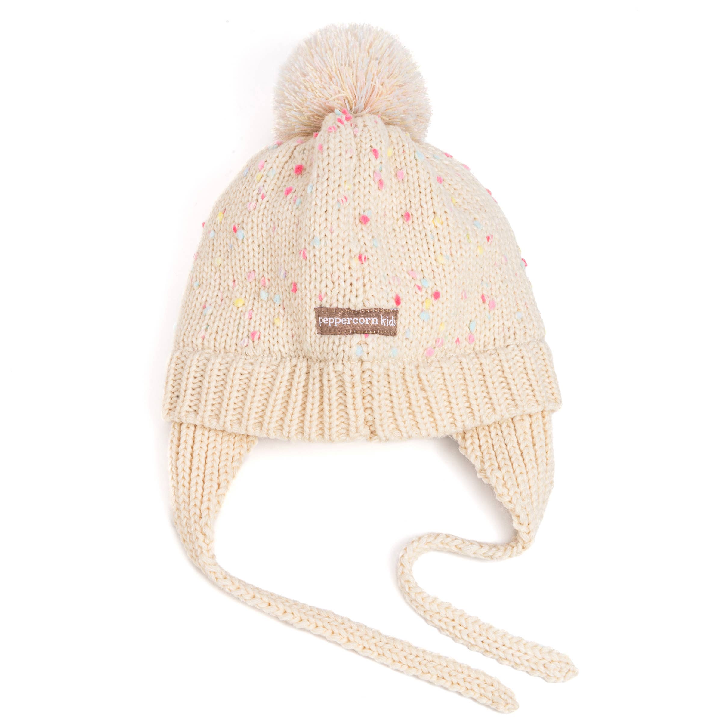 Peppercorn Kids – wholesale Beanie – Kids – Kids Earflap Winter Hat- Pastel Speckled- Toddler/ Girls 1-64