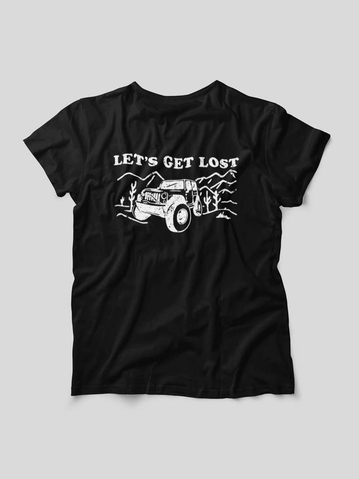 Happy Baxter - Wholesale Screen Printed T-Shirt - Women's - Let's Get Lost5