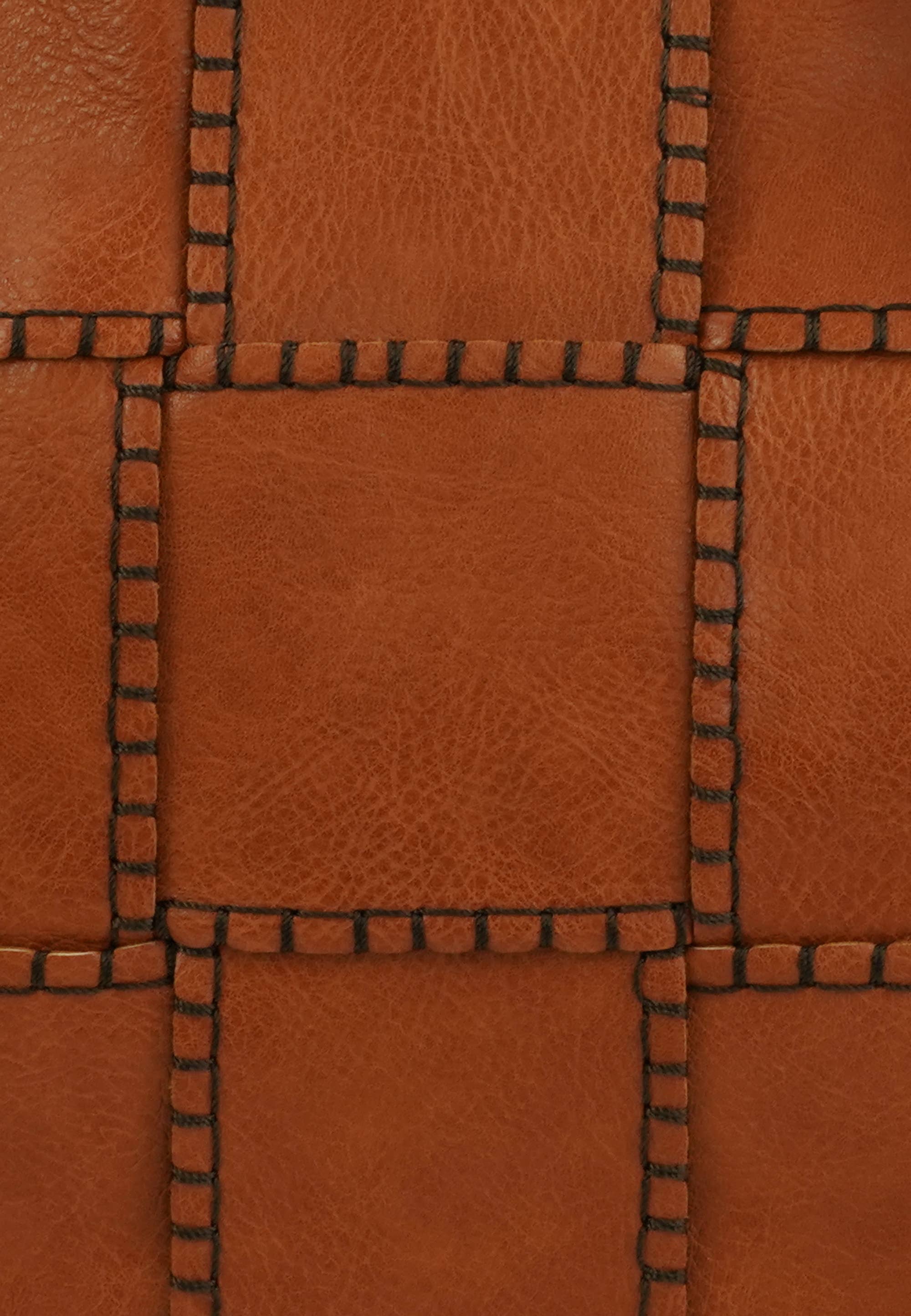 HJS - Venta al por mayor Bolso con asas - Mujer - Bolso 'SADLE' - Elegante diseño trenzado0