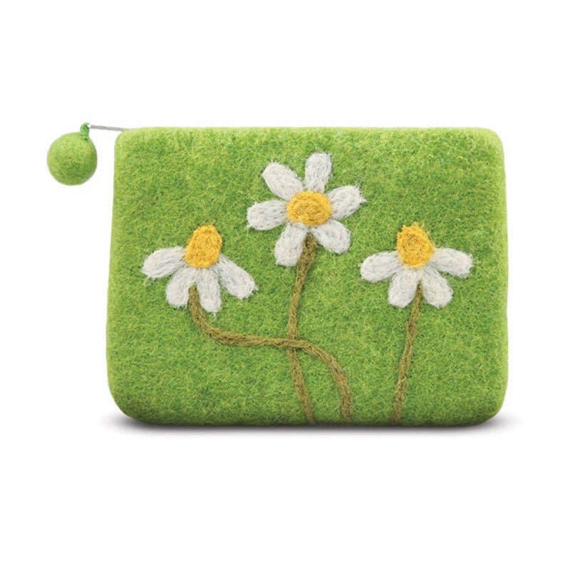 BNB Crafts Inc. - Wholesale Coin Purse - Women's - Needle Daisy Flowers Coin Purse2