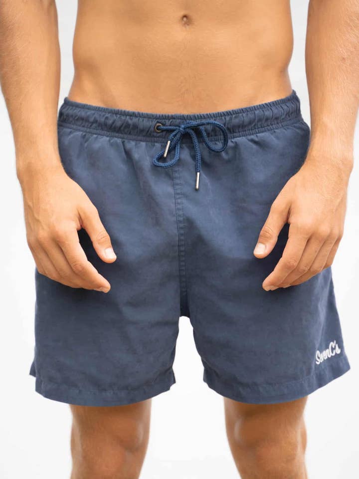 Mens Eco-Friendly Swimwear - Navy for wholesale by SevenC's