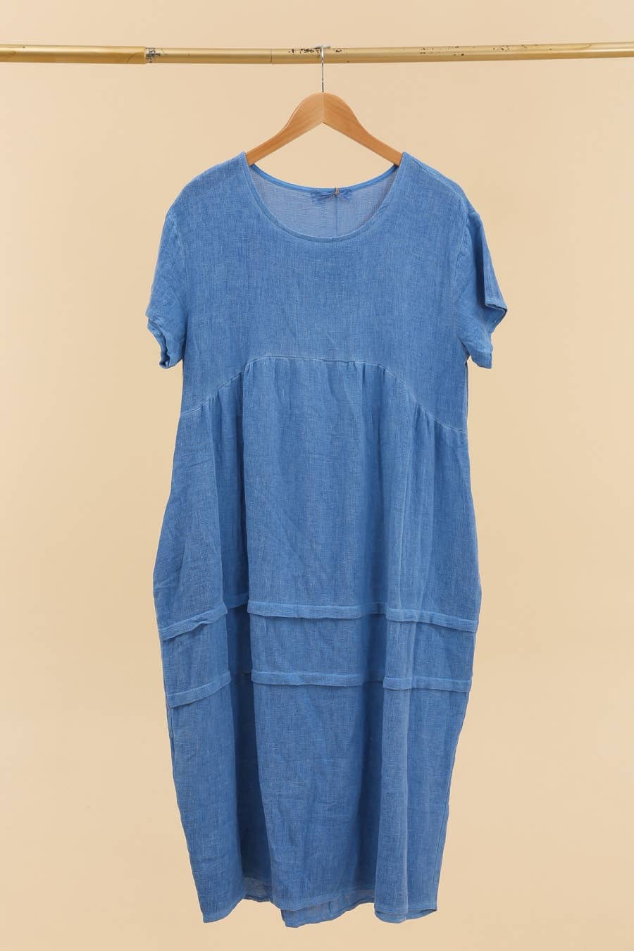 LÉA & LUC - Wholesale Jurk - Dames - Jurk van 50% katoen en 50% linnen REF. 1012019