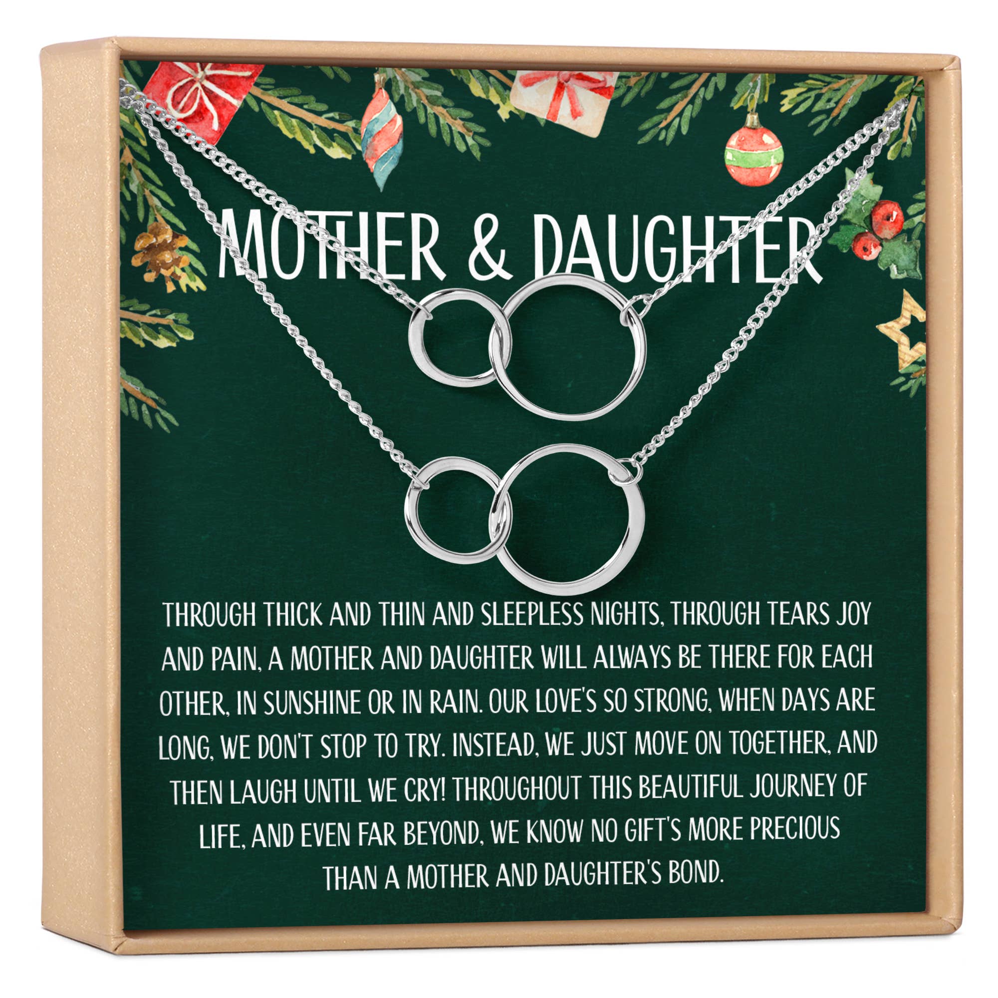 Dear Ava - Wholesale Pendant/Charm Necklace - Mother & Daughter Christmas Necklace, Multiple Styles16