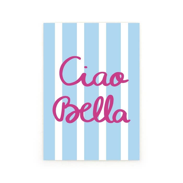 Quartier Libre Papier - Wholesale Map - Postcard Ciao Bella Free Zone