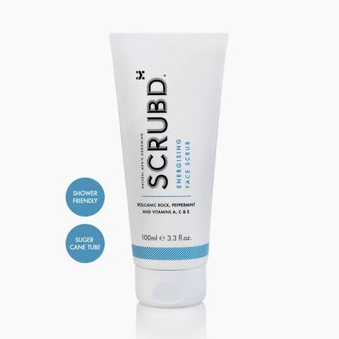 Energising Face Scrub 100ml Tube for wholesale by SCRUBD