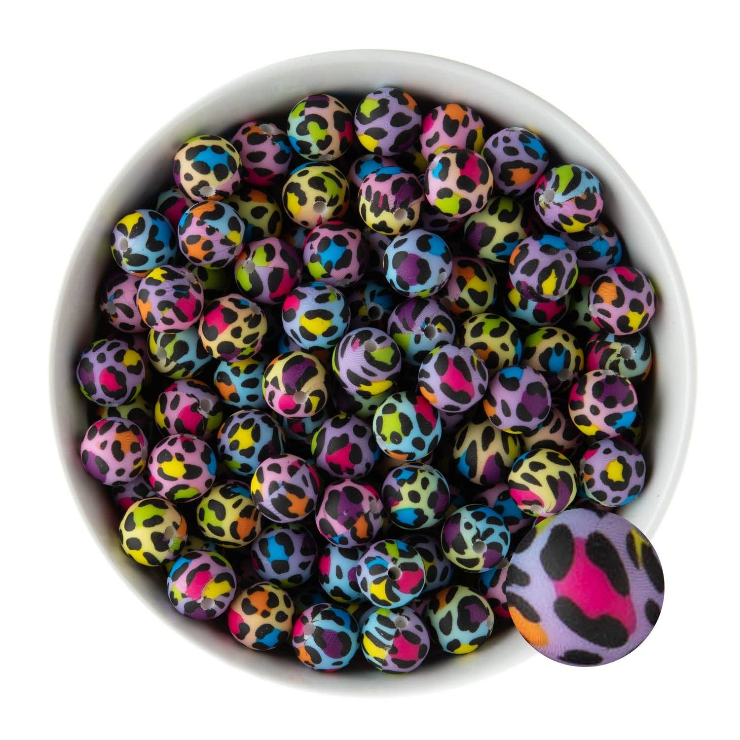 Cara & Co Silicone Craft Supply - Wholesale Craft Supplies - Standard Silicone Print Beads3