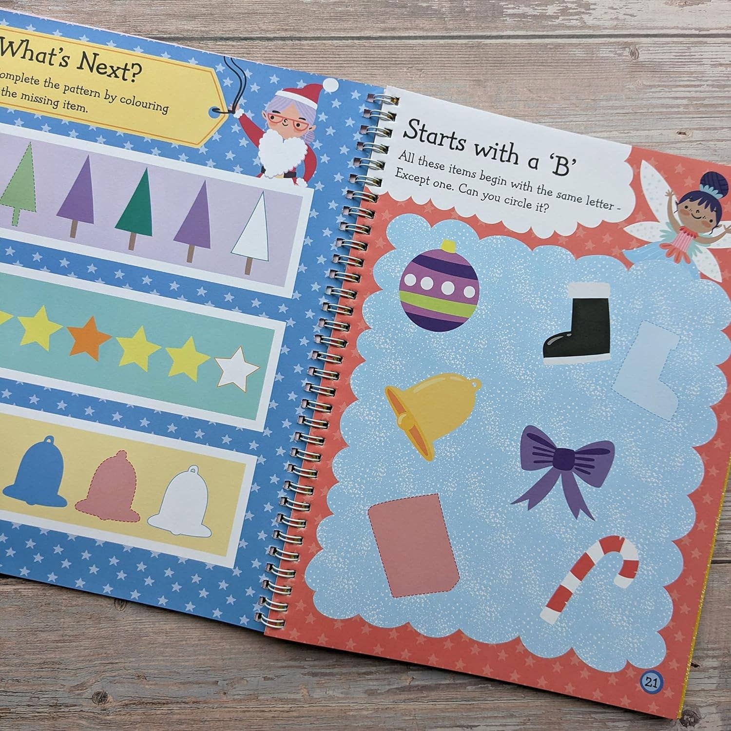 Robert Frederick Ltd - Wholesale Sticker - Kids & Baby - Christmas Elves - Children's Sticker Book3