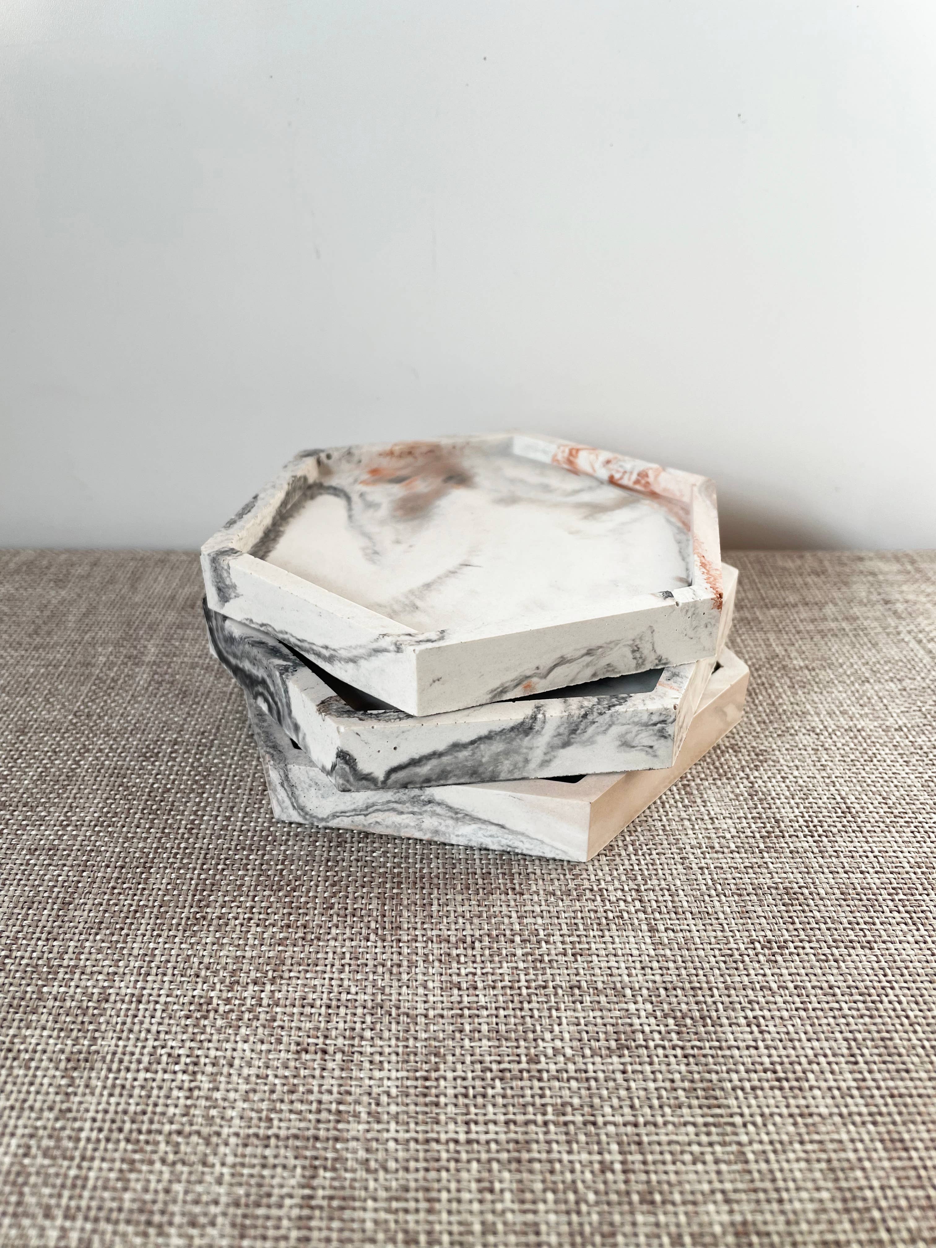 Maureen Luxe Studio – wholesale Coasters – Sofia Hexagon Coaster0