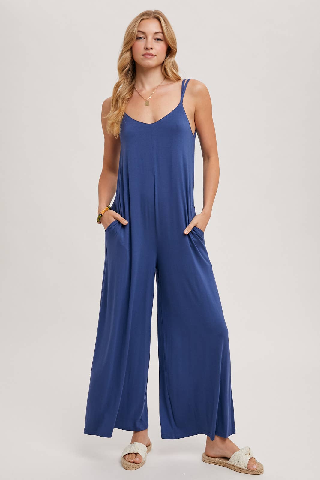 Bluivy - Wholesale Jumpsuit - Women's - CRISS-CROSS BACK WIDE LEG JUMPSUIT14