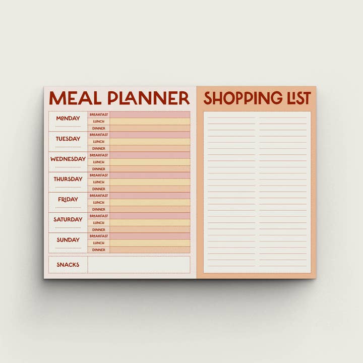 OMG Kitty – wholesale Planner – Weekly Meal Planner & Shopping List Notepad | A4 Planner