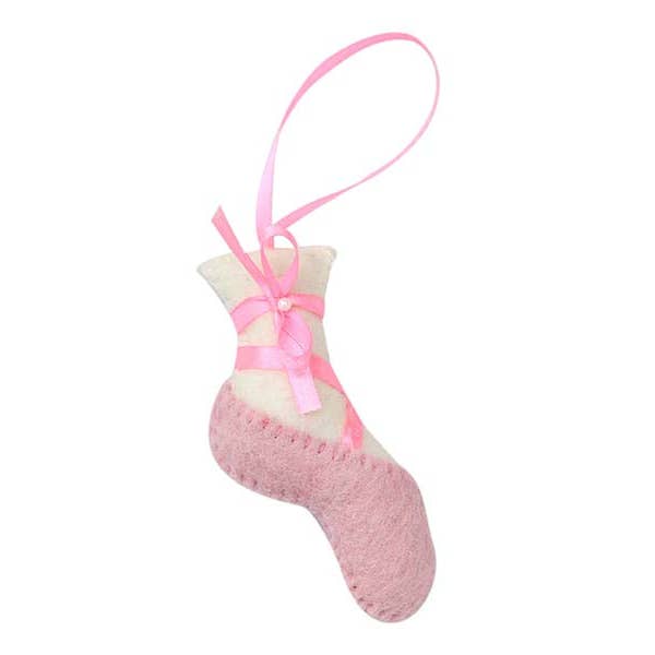 Ballet Slipper Ornament for wholesale by Global Groove Life