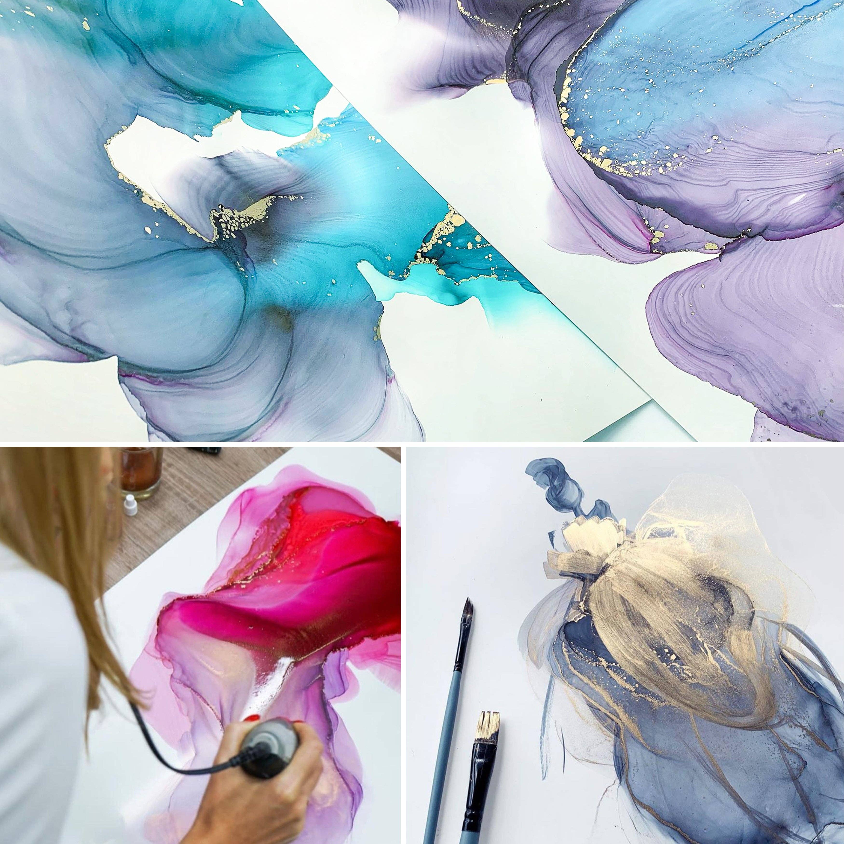 KAMENSKAYA - Vente Papiers pour peinture - Ensemble de papier pour encre à alcool9