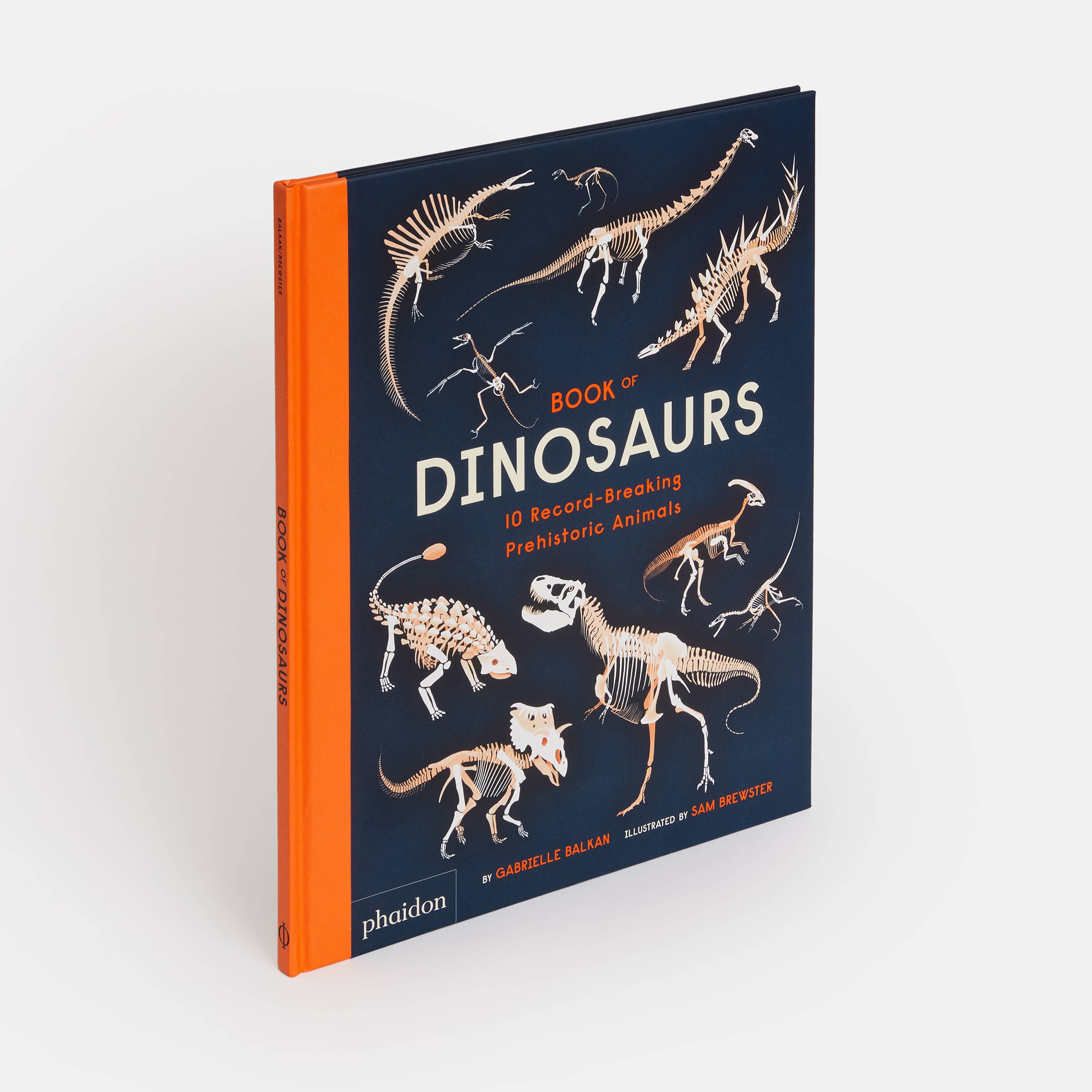 Phaidon - Wholesale Middle Grade Book (9-12) - Book of Dinosaurs: 10 Record-Breaking Prehistoric Animals0