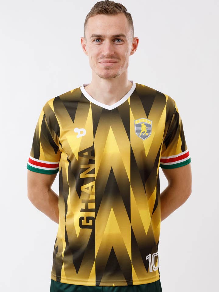 Maglia/Camicia Ronaldinho Ghana per la vendita all'ingrosso da parte di DRYWORLD