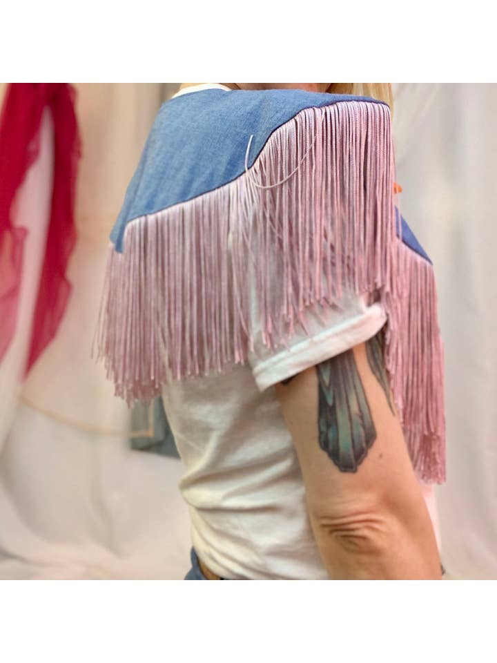 Shop Journal Vintage - Wholesale Shirt - Women's - Fringe chain detachable collar7