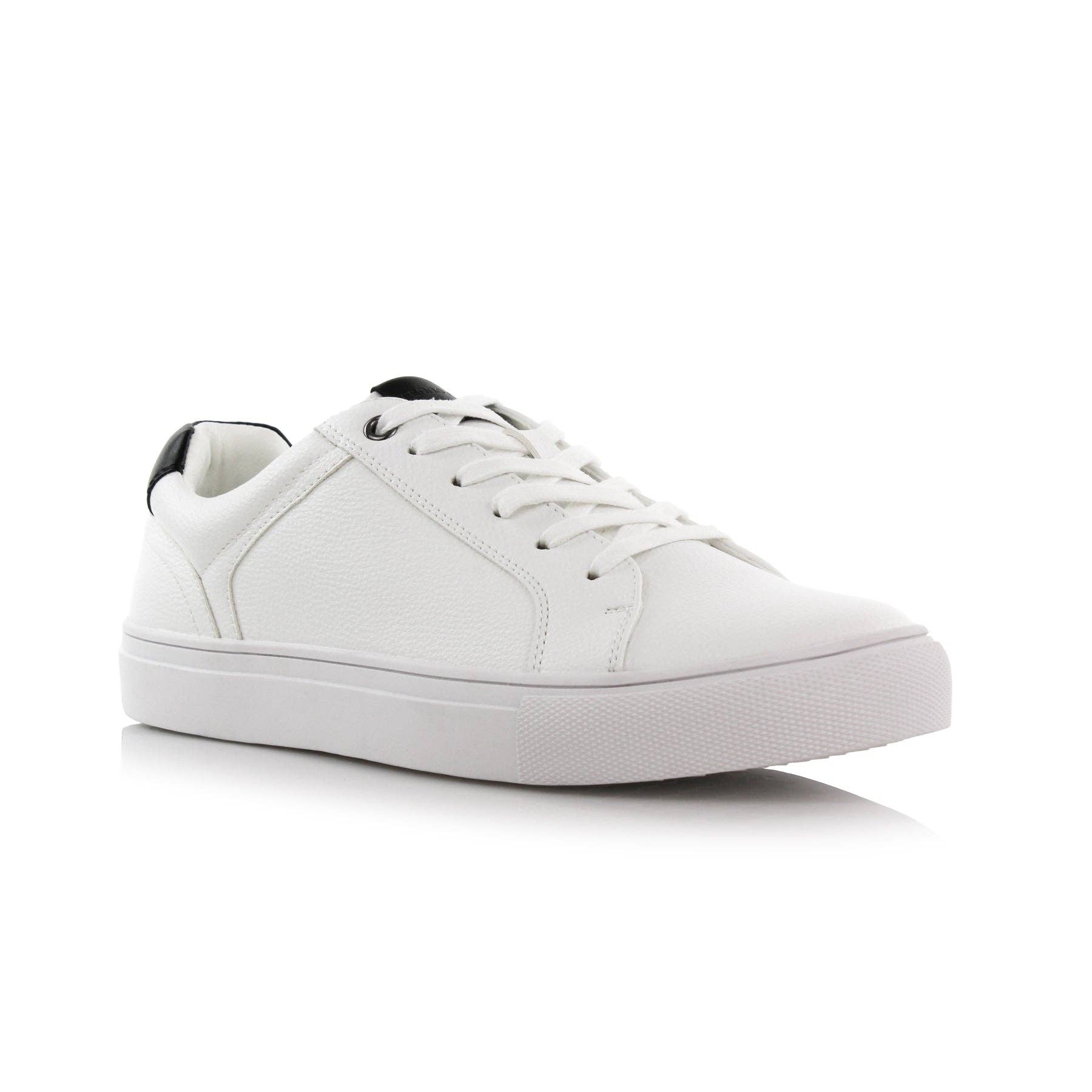 White Daniel Low-Top Men's Lifestyle Sneakers for wholesale on Faire0