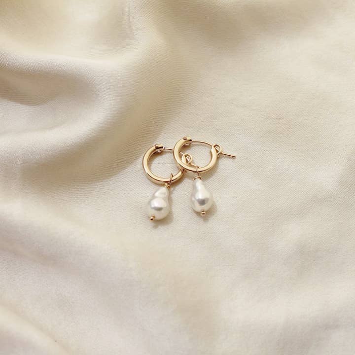 Sea to Seed - Wholesale Huggie Earrings - Nina Hoops1