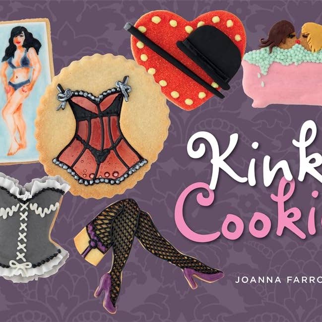 Boon Books – wholesale Baking and dessert – Kinky Cookies by Joanna Farrow0
