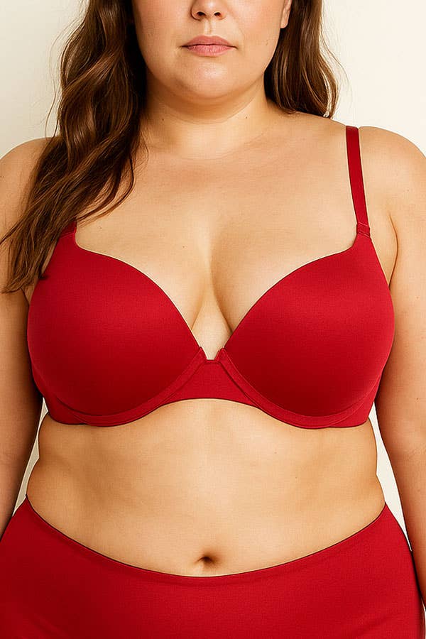 Assorted Color Youmita Bra-Underwire, Laser-Cut Band-90079-BRA-C01 for wholesale on Faire7