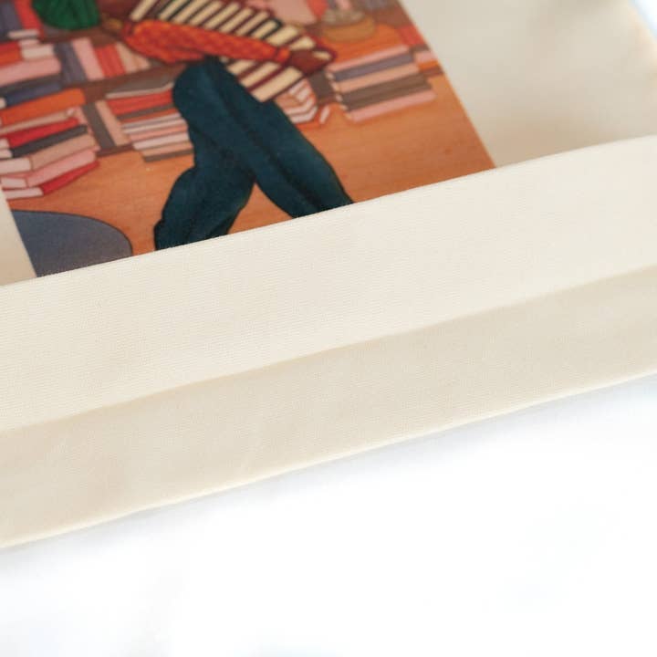 Pounded Yam Productions - Wholesale Tote bag – Women's - Canvas Tote Bag - Book Stack3